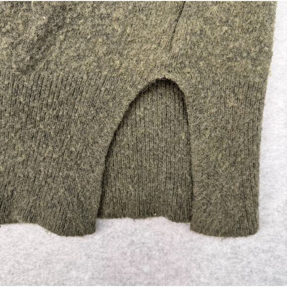 Madewell Cozy Walker Open Front Long Cardigan WMNs XXL Green #M4226 Long Sleeve - Picture 11 of 12